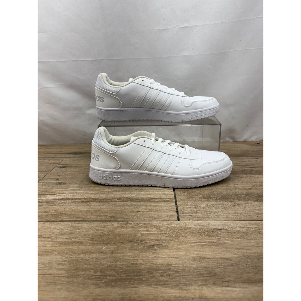 Adidas Hoops 3.0 Low Classic White Sneakers Casual Shoes‎